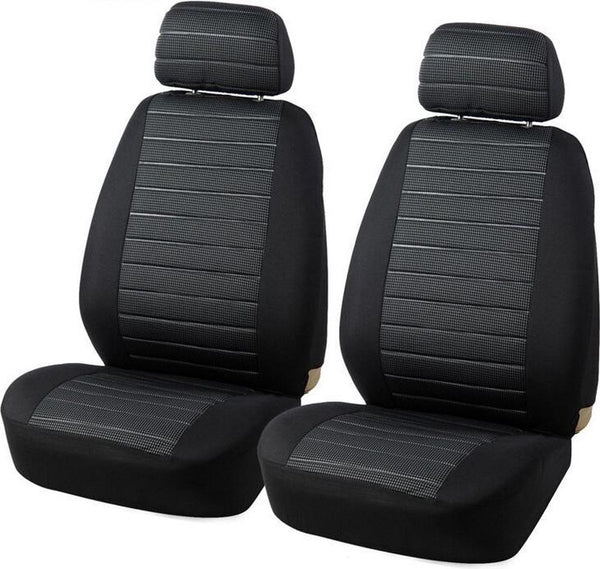 Car seat cover / Car seat cover / Car seat covers / Universal car seat covers - Driver/passenger seat cover (Not for rear seats) - Universal - Fits most models - Stylish - Black/Gray