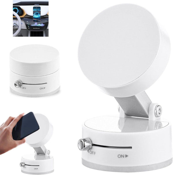 Car Phone Holders, Suction Cup Car Mount, Car Phone Holder 3, Fold Rotatable Sticky, 360° Rotatable Car Phone Mount Compatible, bathroom, White